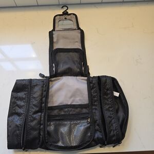 Ebags Pack-It-Flat Hanging Toiletry Bag Black